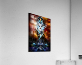 What Dreams Are Made Of Fractal Fantasy Art Portrait Acrylic Print