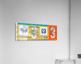 1971 Chicago Bears vs. Dallas Cowboys Ticket Art Acrylic Print