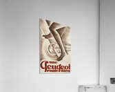 Une Peugeot Acrylic Print