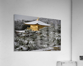 Kyoto Kinkaku-ji in snow Acrylic Print