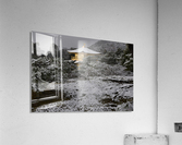 Kyoto Kinkaku-ji in snow Acrylic Print