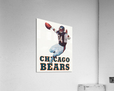 1985 Chicago Bears Football Walter Payton Poster Acrylic Print