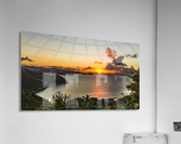 Sunset over the Virgin Islands  Acrylic Print