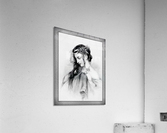The Flower Girl Classical Art Illustration  Acrylic Print