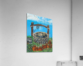 A lonely well Acrylic Print