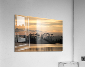 Misty Island of Assawoman Bay Acrylic Print