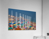 Crowded Beach in Ocean City Maryland Acrylic Print