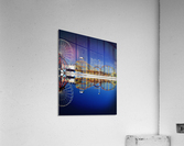 Ocean City Amusement Pier Reflections Acrylic Print