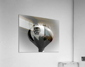 Ocean City Beach Ball Water Tower in Black and White Acrylic Print