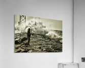 Golden Fisherman at the Ocean City Inlet Acrylic Print