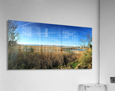Ocean City Marsh and Pier Panorama Acrylic Print