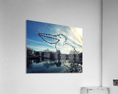 Ocean City Winterfest of Lights Pelican Acrylic Print