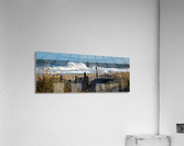 Fenwick Island Dunes and Waves Panorama Acrylic Print