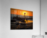 Camera Tripod on Beach PA160064 Acrylic Print