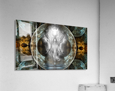 Arsencia Ghost Shadow Fractal Art Portrait Acrylic Print