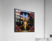 Arsencia The Golden Setren Fractal Art Acrylic Print