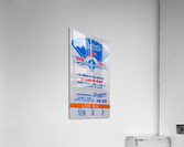 1983 LA Dodgers Opening Day Ticket Art Acrylic Print