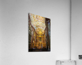 Melk Abbey Altar with Ceiling Acrylic Print