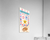 1978 San Diego Padres Baseball All-Star Ticket Canvas Acrylic Print