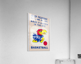 1981 Kansas Jayhawks Basketball Ticket Art Acrylic Print