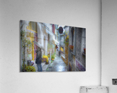 Window Shopping on a Rainy Day Acrylic Print