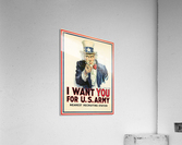 I Want You, 1917 Acrylic Print