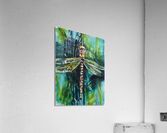 Louisiana Dragonfly Impression acrylique