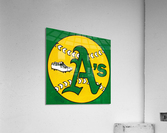 Vintage Oakland Athletics Art Acrylic Print
