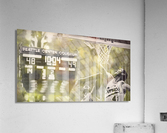 1967 Seattle Sonics Basketball Art Acrylic Print