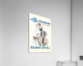 Excursion to Atlantic City Original Poster Acrylic Print