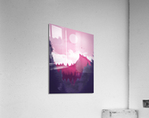 Purple Mountain Acrylic Print