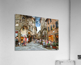 cortona street life A DAP 2X Glamour Glamour Softer  akvis 6A Acrylic Print