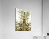 Assateague Indian at the OC Inlet in goldtone Acrylic Print