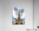 Assateague Indian at the Ocean City Inlet Edited Acrylic Print