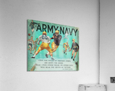 1965 Army Navy Sports Poster Acrylic Print