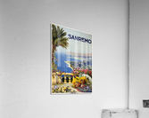 San Remo, travel poster, 1920  Acrylic Print