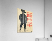 Bruant au Mirliton, Henri de Toulouse-Lautrec black boots Acrylic Print