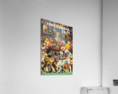 1986 Central Michigan Football Poster  Acrylic Print