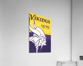 1979 Minnesota Vikings Retro Football Poster Acrylic Print