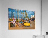 venice beach street color A akvis 5049 Acrylic Print