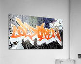 Grafik Graffiti Acrylic Print