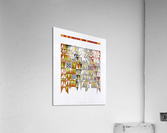 tetris number 6 Acrylic Print