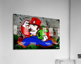 Mr Monopoly Mario Acrylic Print