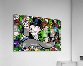 All Mr Monopoly Acrylic Print