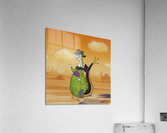 Eliot le Dragon en Cell Acrylic Print