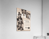 1963 MacGregor Johhny Unitas Football Ad Poster Acrylic Print