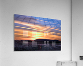 Table Top Mountain Sunset Acrylic Print