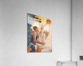 1964 Washington Huskies Basketball Program Lon Keller Art Acrylic Print