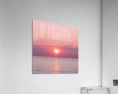 Heart Sunset Acrylic Print