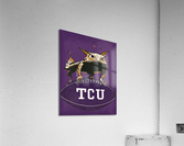 1957 TCU Vintage Football Art Acrylic Print